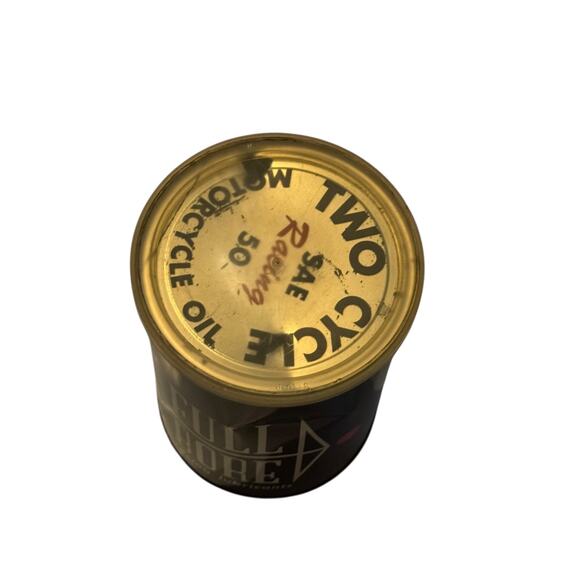 VTG Full Bore Racing Lubricants 2-Cycle Oil Can Quart Motorcycle Petroliana READ - Picture 3 of 8